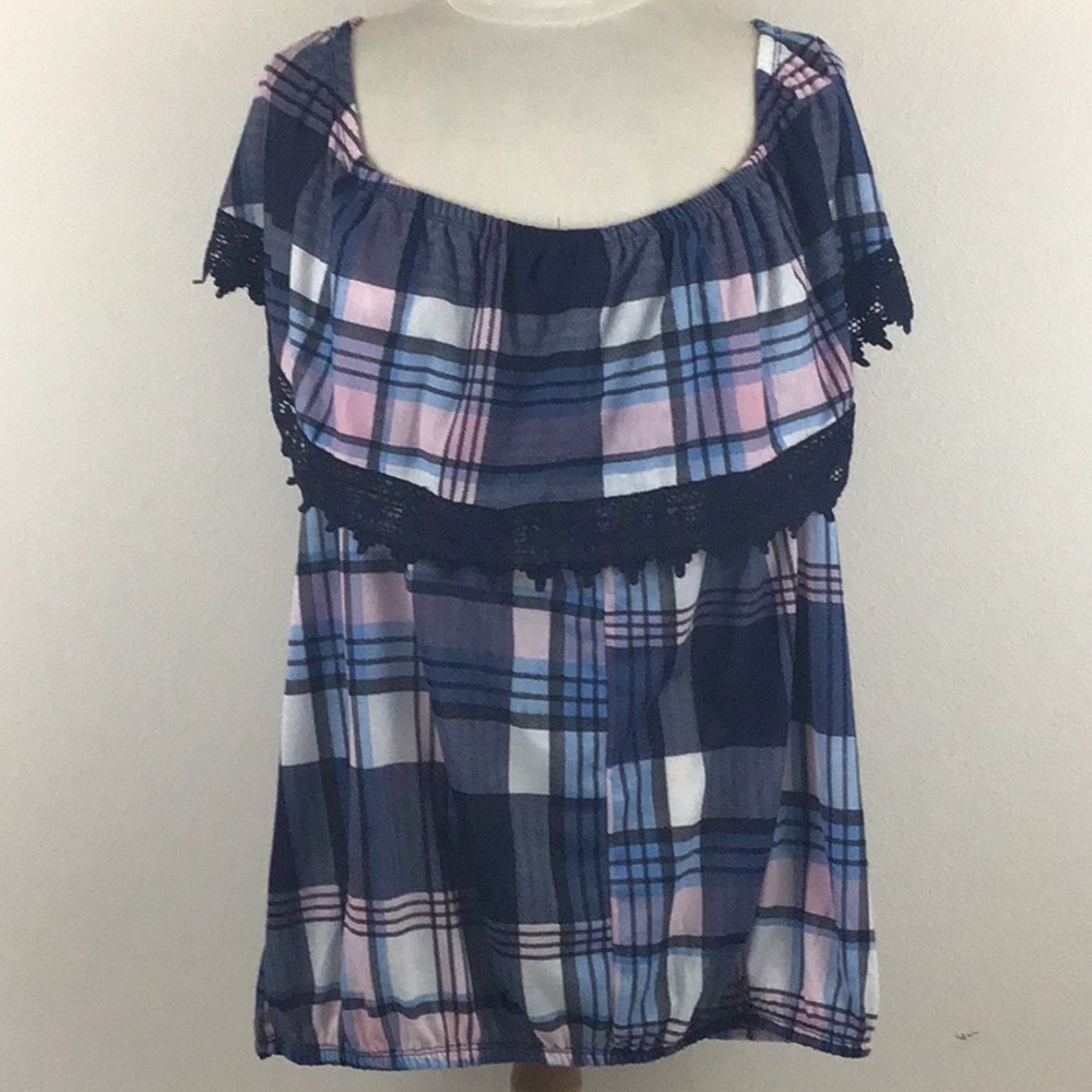 Paper + tee 3X Blouse Top